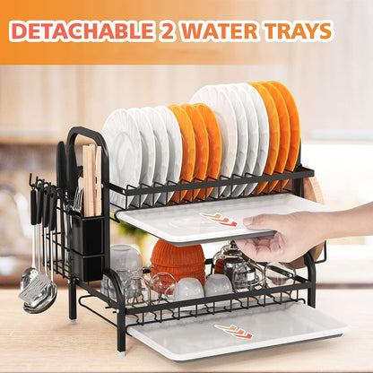 Kitchen Drying Rack-Black