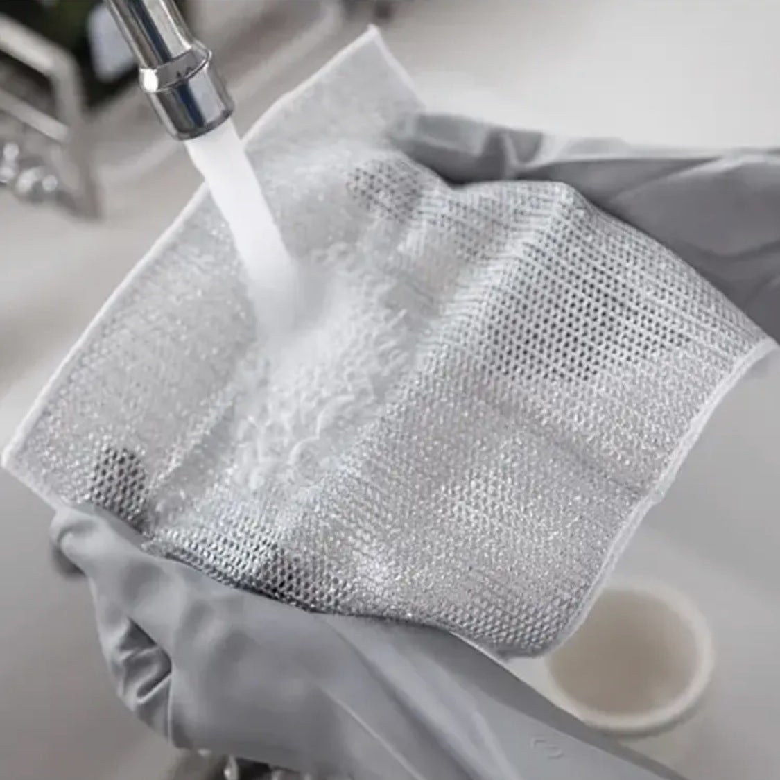 Steel Wire Dishcloth Mesh Oil-free