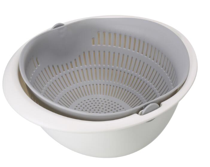 Double-Dish Drain Basket