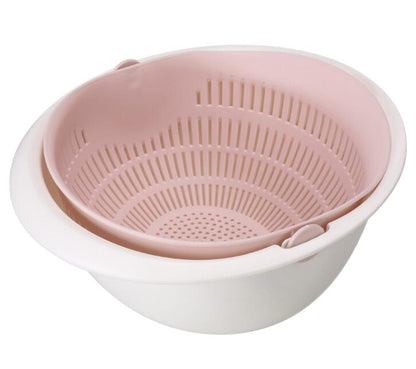 Double-Dish Drain Basket