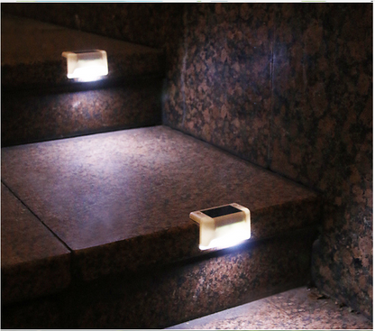 Outdoor Solar Railing Light Stair Light Waterproof LED Step Light