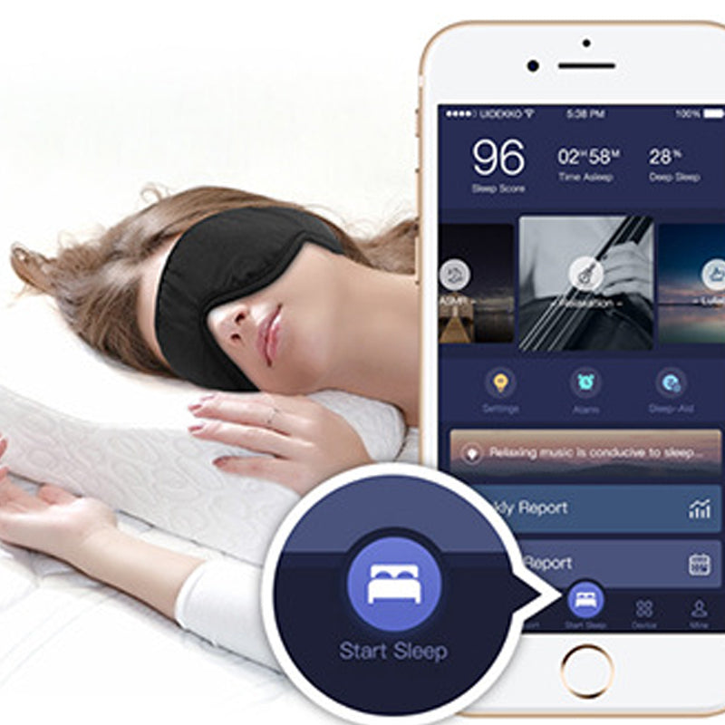 Monitoring And Analysis Sleep Aid Music Eye Mask