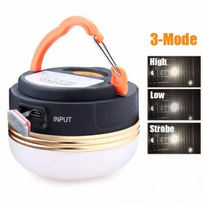 Camping Light 3 Modes with Magnet- USB charge