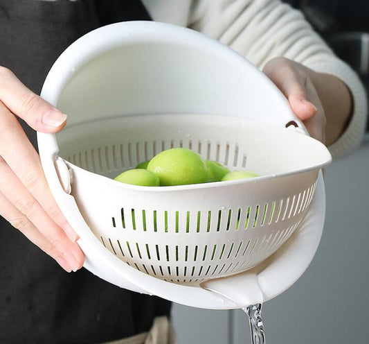 Double-Dish Drain Basket