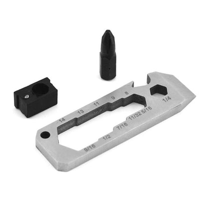 Multipurpose EDC Card Tool Multitool Portable Pry Bar Cross