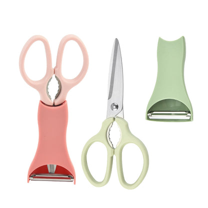 Multifunctional Stainless Steel Kitchen Scissors For Home Use