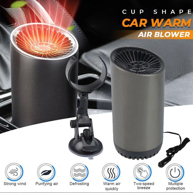 Car Warm Air Blower 12V Heater For Car Window Heater Fan Windshield Defogging Demister Defroster Glass Cleaning Accessories