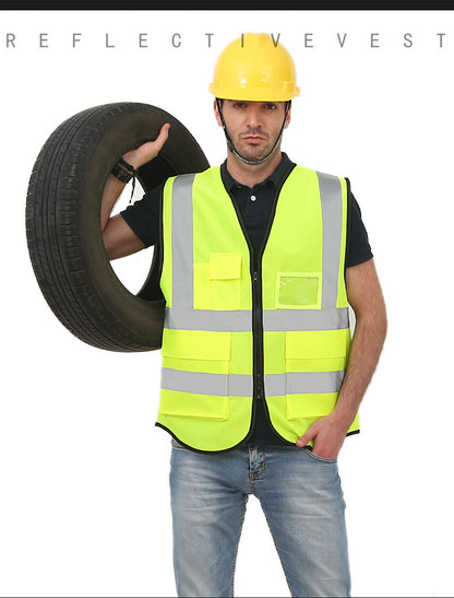 Hi Vis Multi-pocket vest