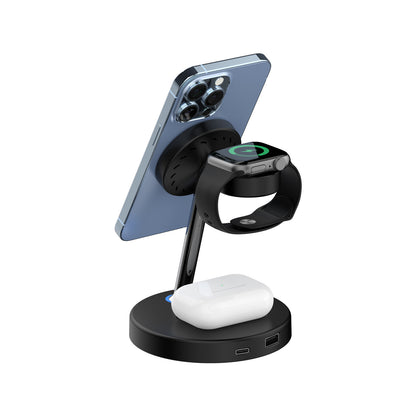 Three-in-one Magnetic Wireless Charging Station