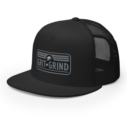 Eagle Gray Trucker Cap