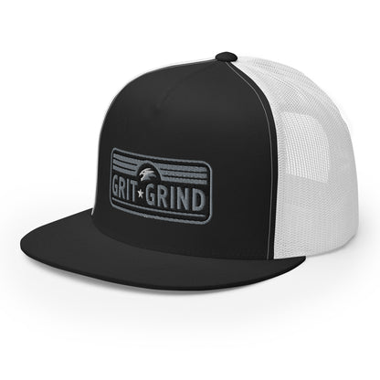 Eagle Gray Trucker Cap