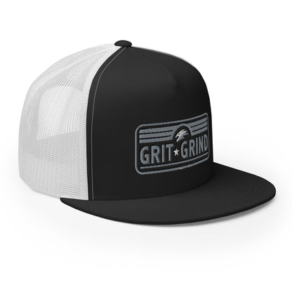 Eagle Gray Trucker Cap