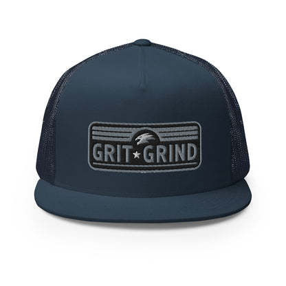 Eagle Gray Trucker Cap