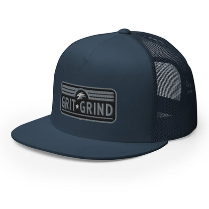 Eagle Gray Trucker Cap