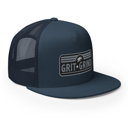 Eagle Gray Trucker Cap