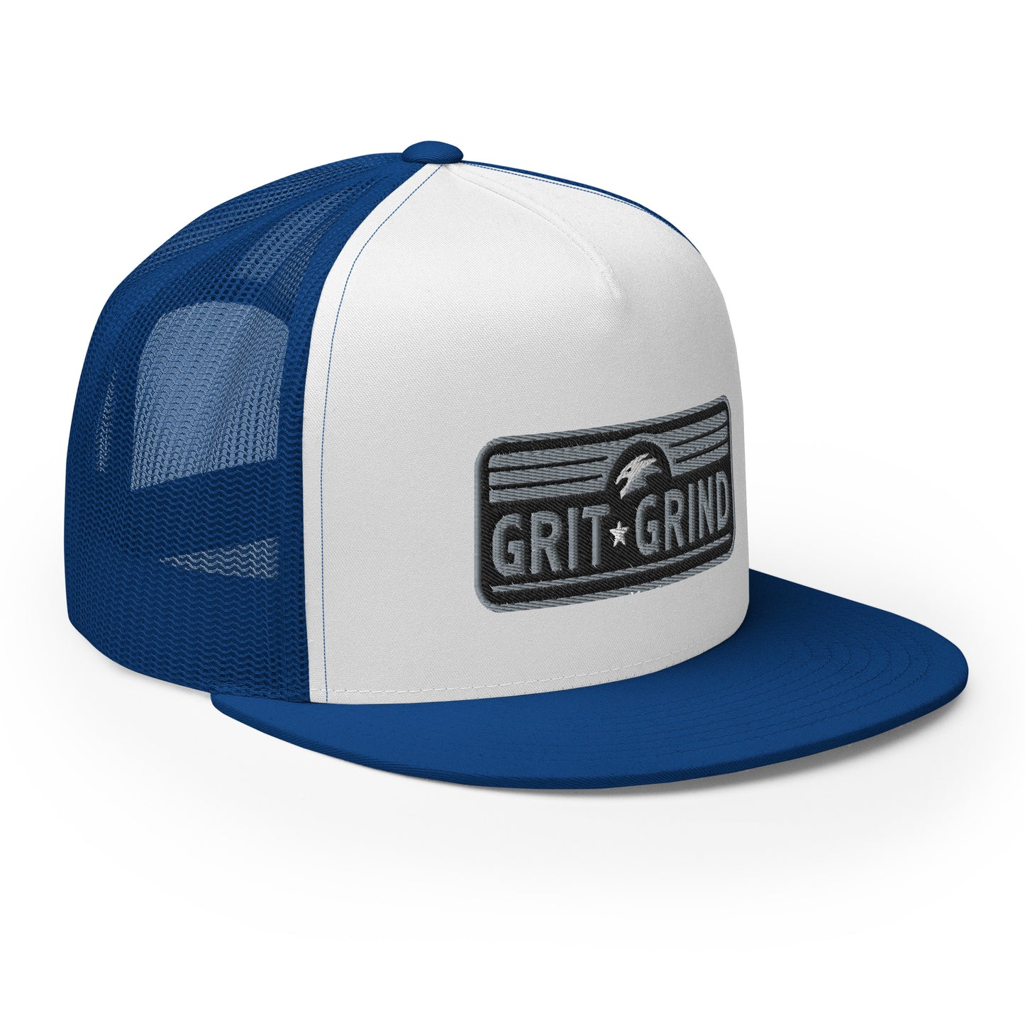 Eagle Gray Trucker Cap