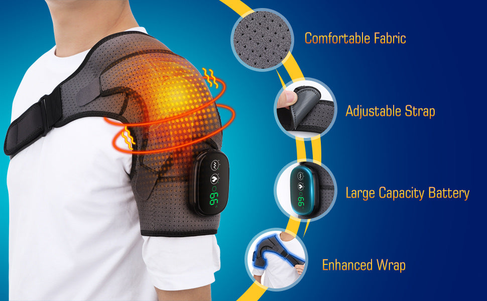 3-speed Massage Shoulder Pad -USB