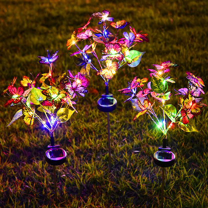 Solar Butterfly Courtyard Light Led