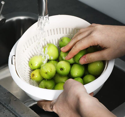 Double-Dish Drain Basket