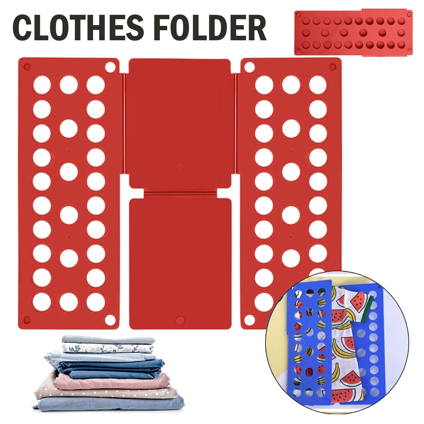 Clothes Folder -Red