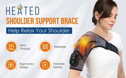 3-speed Massage Shoulder Pad -USB