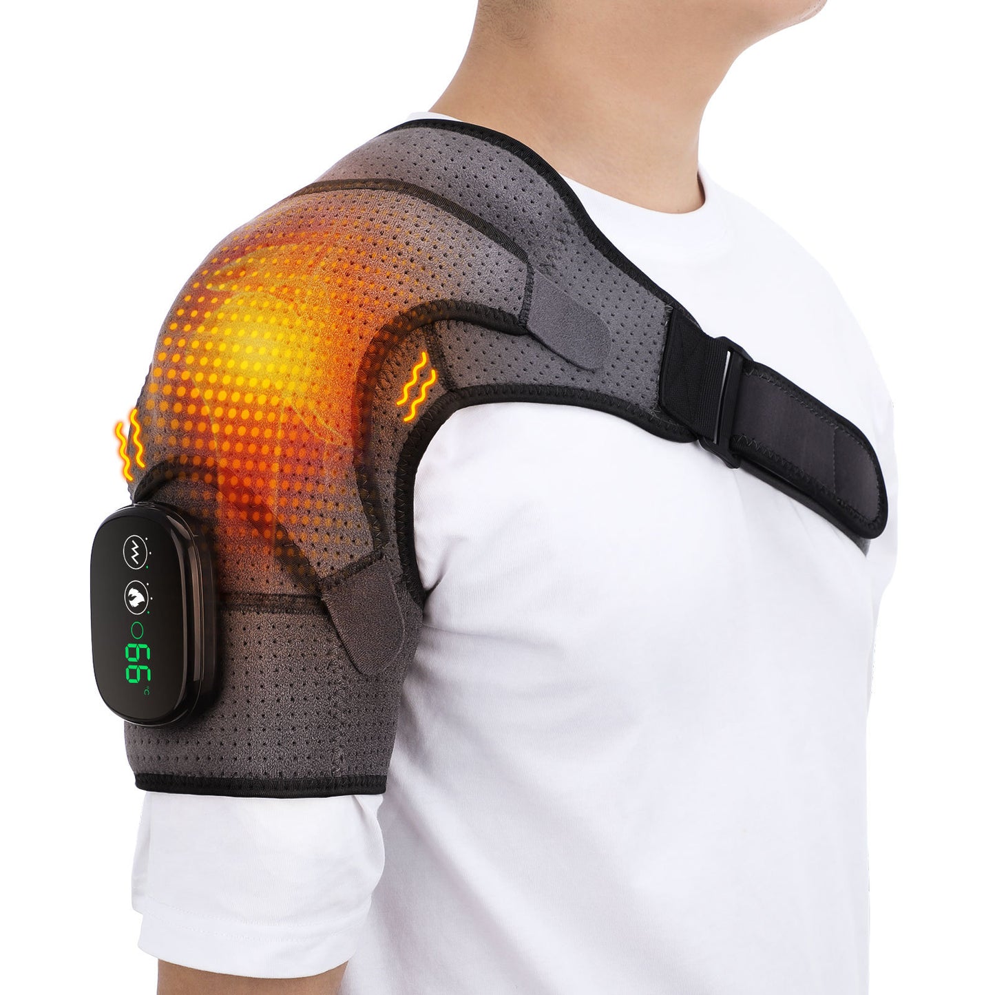 3-speed Massage Shoulder Pad -USB