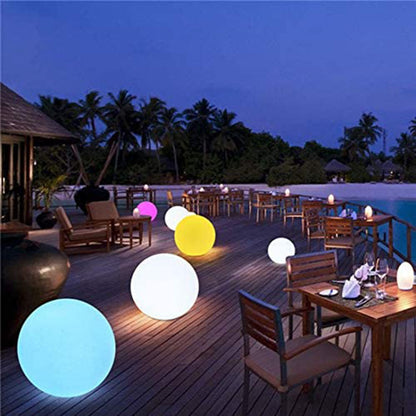 LED Luminous Ball Solar Charging Remote Control