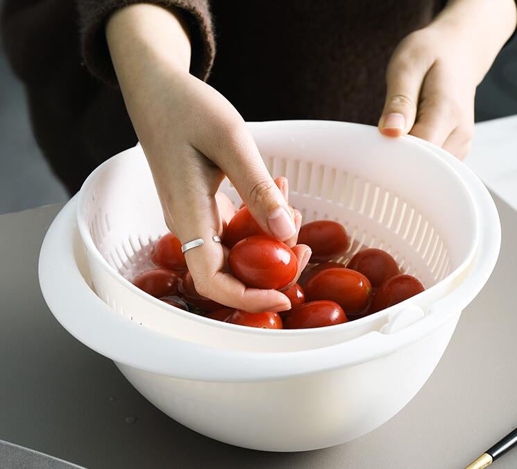 Double-Dish Drain Basket