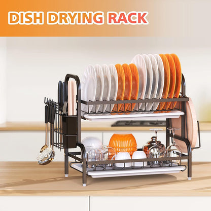 Kitchen Drying Rack-Black