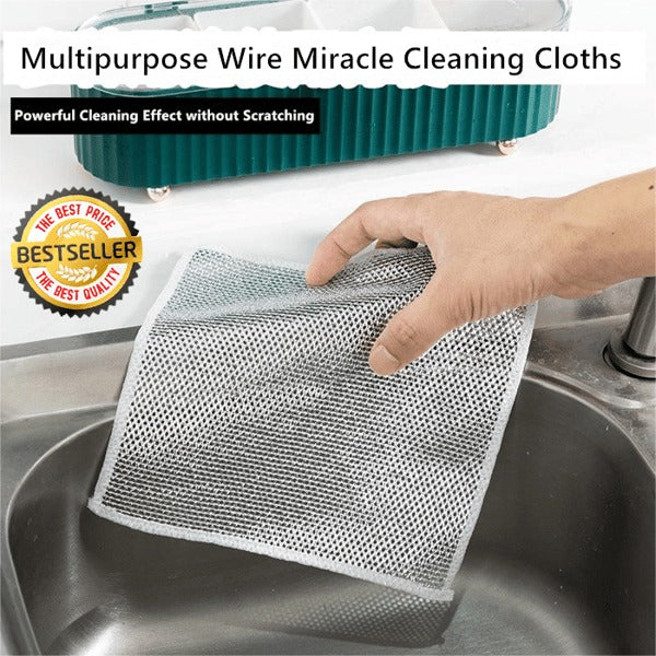 Steel Wire Dishcloth Mesh Oil-free