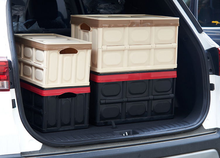 Car Trunk Storage Compartment  Folding Receive A Case