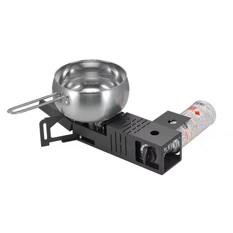 Folding Portable Gas Stove Outdoor Portable Gas Stove Camping Hot Pot Barbecue Grill