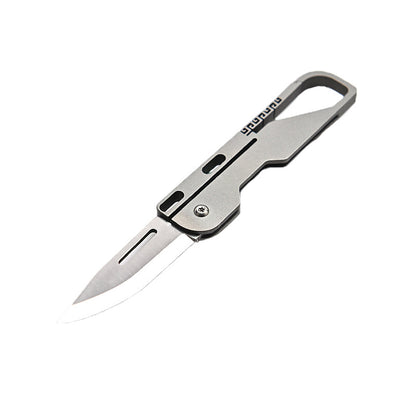 Titanium Alloy Keychain Folding Knife