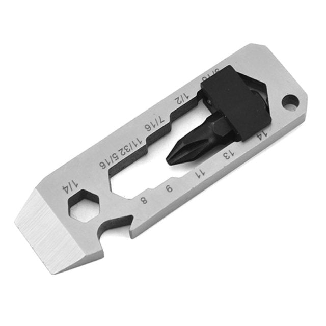 Multipurpose EDC Card Tool Multitool Portable Pry Bar Cross