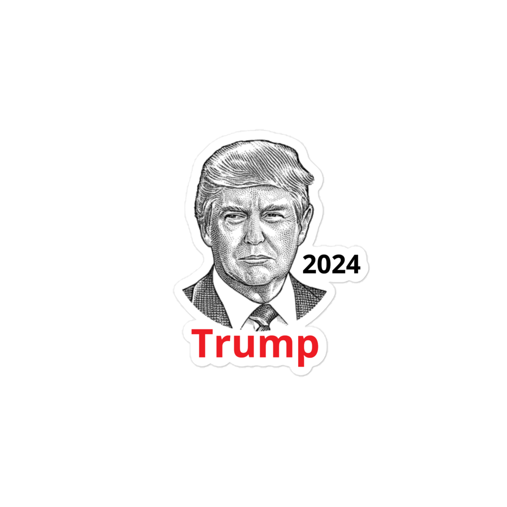 Trump 2024 sticker