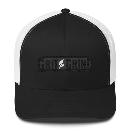 Dark Gray Logo Trucker