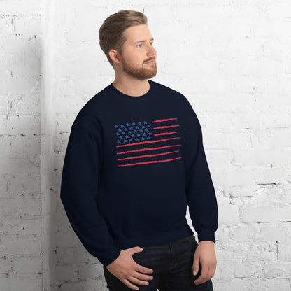 US Flag  Sweater shirt